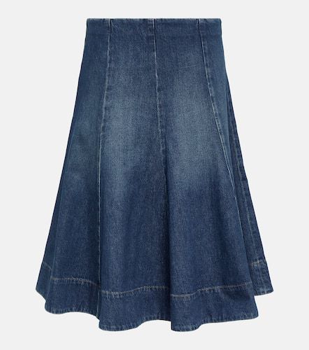 Khaite Lennox denim midi skirt - Khaite - Modalova