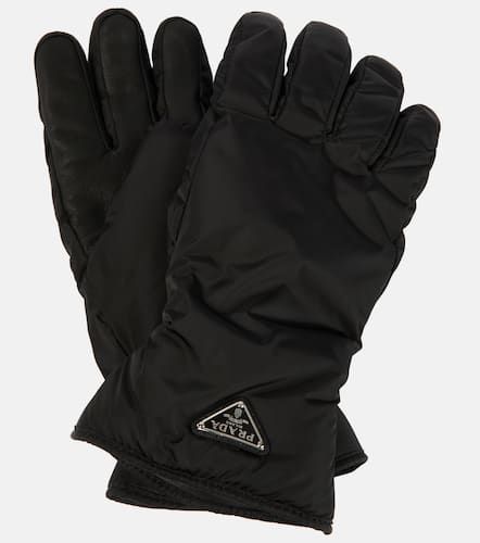 Prada Logo ski gloves - Prada - Modalova