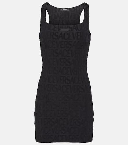 Versace Versace Allover minidress - Versace - Modalova