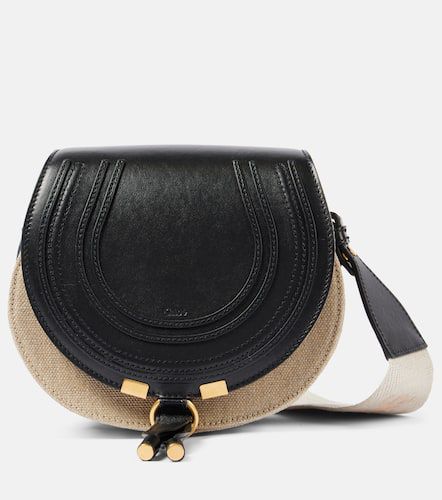 Chloé Bolso Marcie Small de piel y lona - Chloe - Modalova