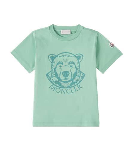 T-Shirt aus Baumwolle - Moncler Enfant - Modalova