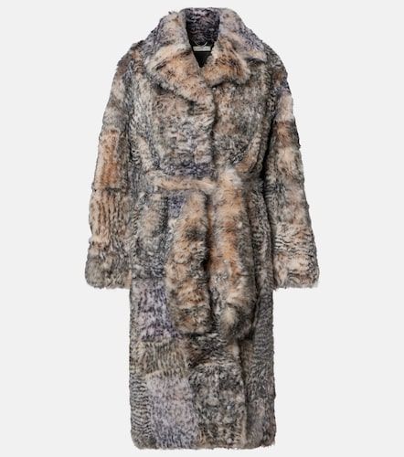 Jacques Wei Shearling wrap coat - Jacques Wei - Modalova