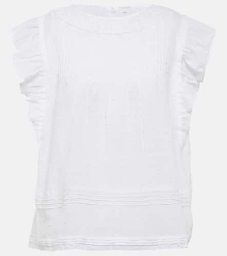 Galia ruffled cotton blouse - Poupette St Barth - Modalova