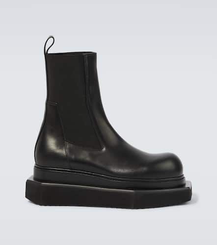 Rick Owens Leather platform boots - Rick Owens - Modalova