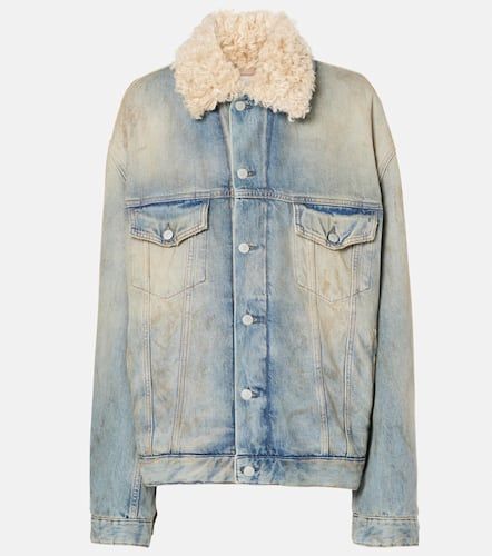 Jeansjacke Roberta mit Faux Shearling - Acne Studios - Modalova