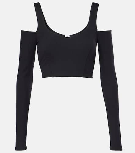 Alo Yoga Crop top con abertura - Alo Yoga - Modalova