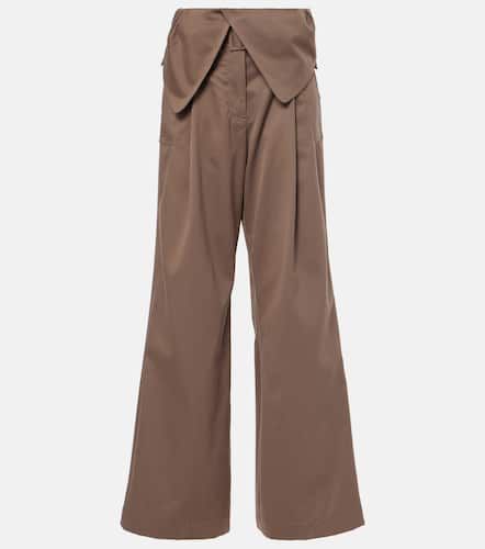 Pantalones anchos de sarga de algodón - JW Anderson - Modalova