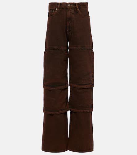 Layered high-rise wide-leg jeans - Y/Project - Modalova