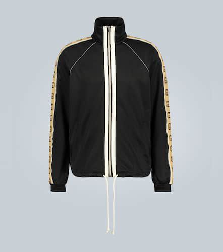 Oversized technical jersey jacket - Gucci - Modalova