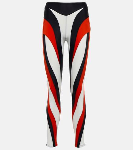 Mugler High-Rise-Leggings - Mugler - Modalova