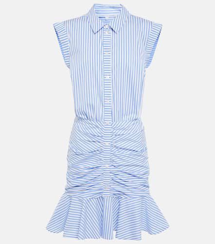 Cotton striped shirt dress - Veronica Beard - Modalova