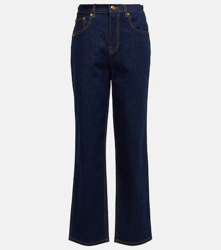 High-rise straight-leg jeans - Tory Burch - Modalova