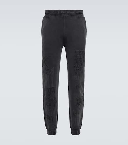 Printed cotton jersey sweatpants - Givenchy - Modalova