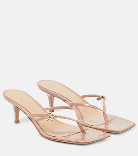 Sandalen aus Lackleder - Gianvito Rossi - Modalova