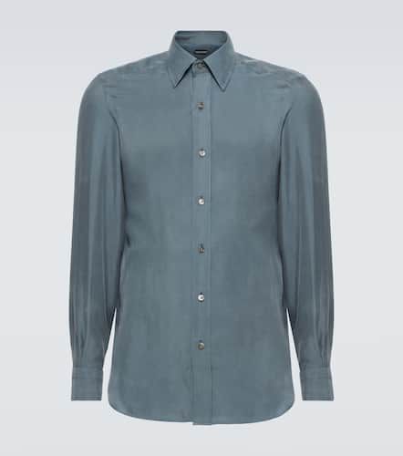 Tom Ford Camisa de sarga de seda - Tom Ford - Modalova