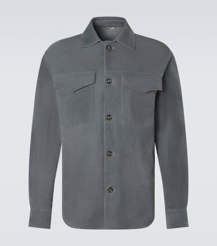 Lardini Suede overshirt - Lardini - Modalova