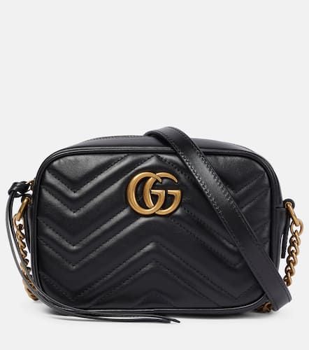 Schultertasche GG Marmont Mini aus Leder - Gucci - Modalova