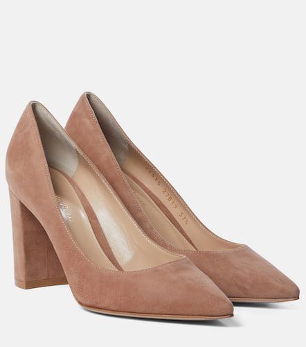 Pumps Piper 85 aus Veloursleder - Gianvito Rossi - Modalova