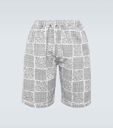 Kenzo Patchwork print cotton shorts - Kenzo - Modalova