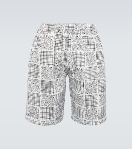 Shorts en algodón estampado de patchwork - Kenzo - Modalova