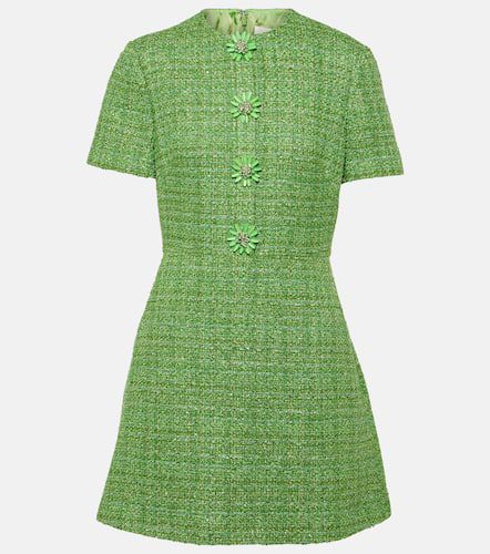 Embellished tweed minidress - Valentino - Modalova