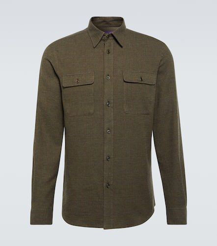 Checked cotton shirt - Ralph Lauren Purple Label - Modalova