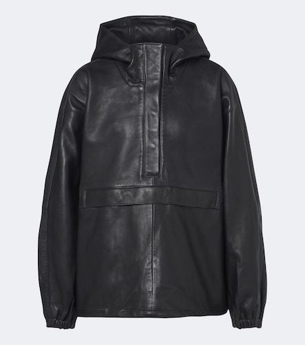 Róhe Chaqueta oversized de piel con capucha - Rohe - Modalova