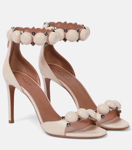 Alaïa Sandalen La Bombe 90 aus Leder - Alaia - Modalova