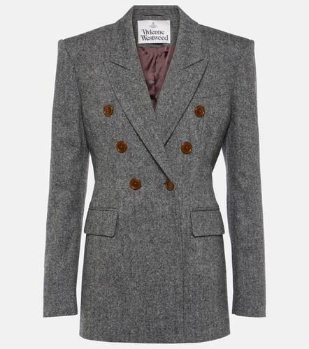 Wool-blend double breasted blazer - Vivienne Westwood - Modalova