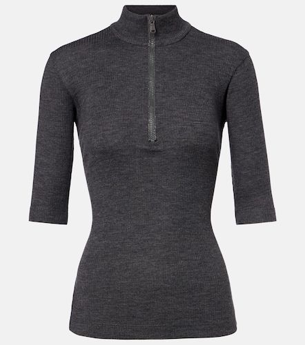 Wool zip-up sweater - Brunello Cucinelli - Modalova