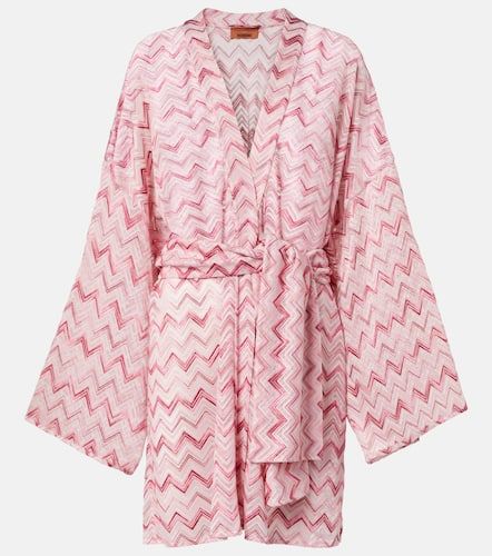 Missoni Bata de lamé en zigzag - Missoni - Modalova