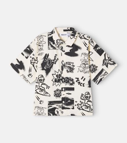 Camisa Richie de algodón estampado - Molo - Modalova
