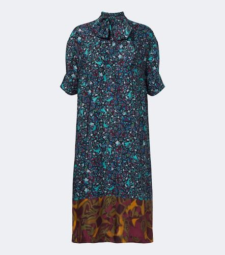 Abito midi con stampa - Dries Van Noten - Modalova