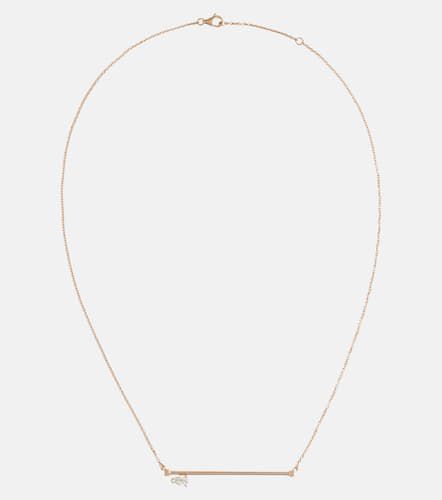 Serti Sur Vide 18kt rose gold necklace with diamond - Repossi - Modalova
