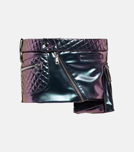 Minifalda de PVC metalizada - LaQuan Smith - Modalova