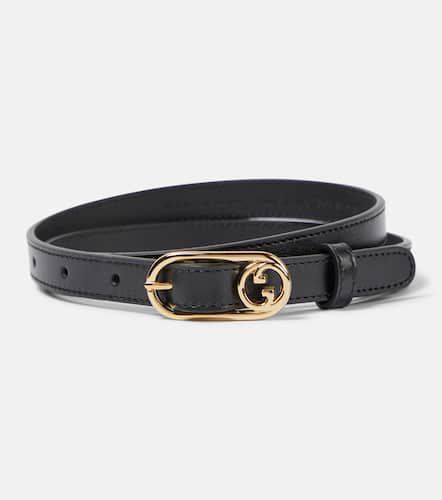 Gucci Interlocking G leather belt - Gucci - Modalova