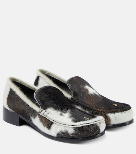 Calf hair leather loafers - Acne Studios - Modalova