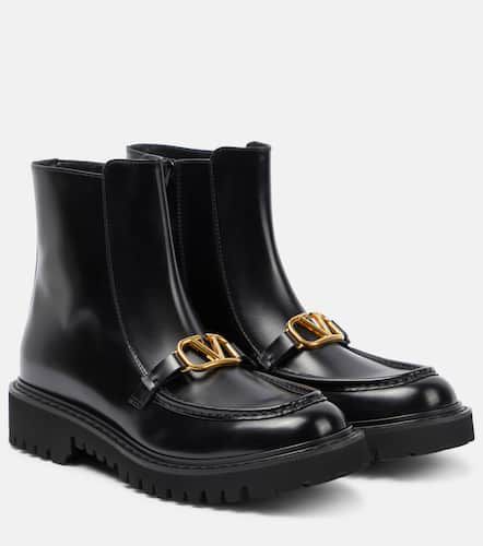 VLogo leather ankle boots - Valentino Garavani - Modalova