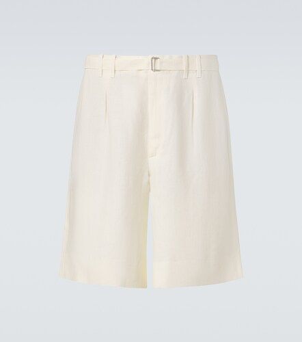 Stòffa Bermudas de lino con cinturón - Stoffa - Modalova