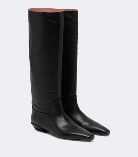 Bettina leather knee-high boots - Paris Texas - Modalova