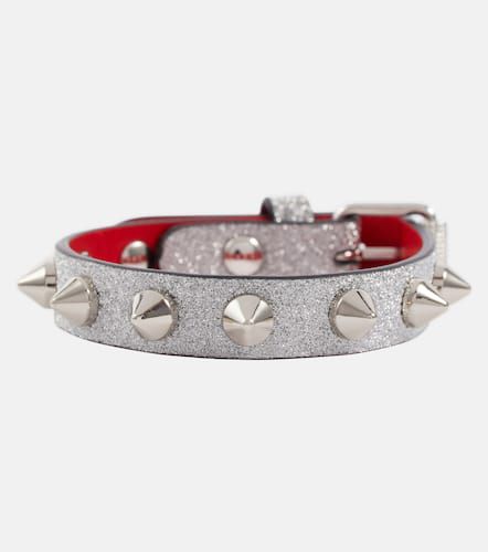 Verziertes Armband Loubilink aus Leder - Christian Louboutin - Modalova