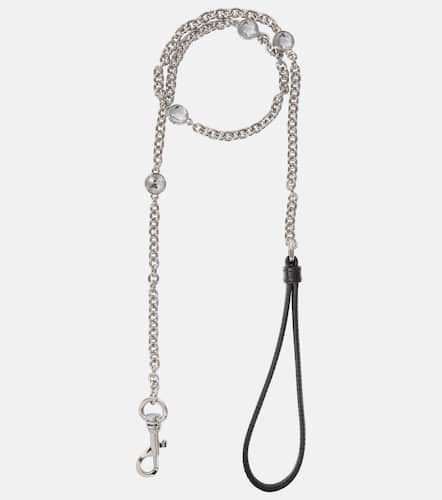 Miu Miu Chain and leather dog leash - Miu Miu - Modalova