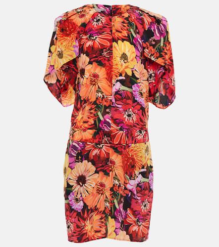 Floral silk minidress - Stella McCartney - Modalova