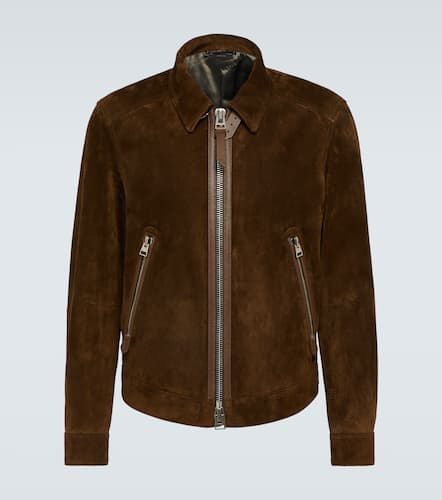 Tom Ford Blouson aus Veloursleder - Tom Ford - Modalova