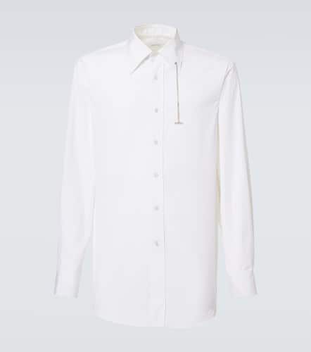 Camicia oversize in cotone - Alexander McQueen - Modalova