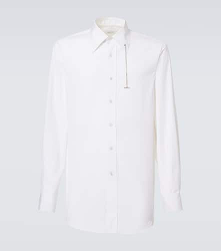 T-Bar cotton poplin shirt - Alexander McQueen - Modalova