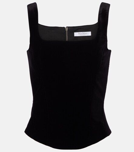 Corsé de terciopelo de algodón - Max Mara - Modalova