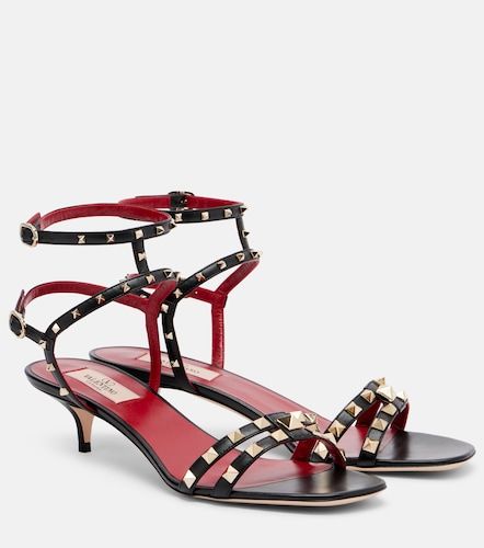 Rockstud leather slingback sandals - Valentino Garavani - Modalova