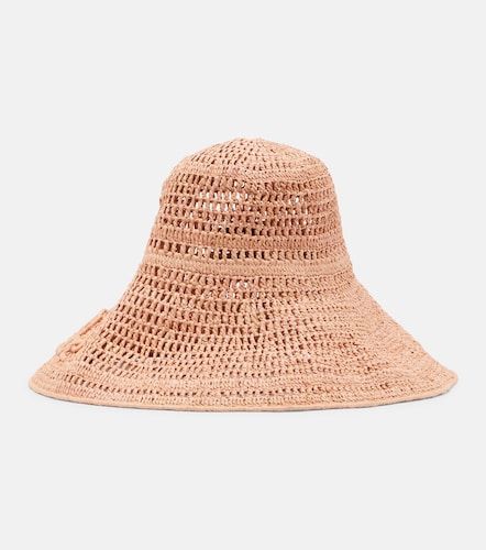 Chloe Logo raffia sunhat - Chloe - Modalova