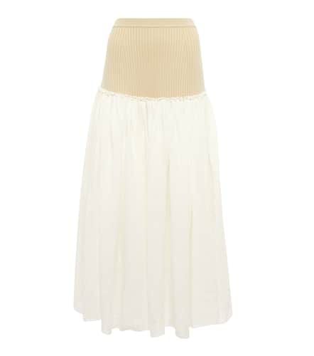 ChloÃ© Linen and silk voile maxi skirt - Chloe - Modalova